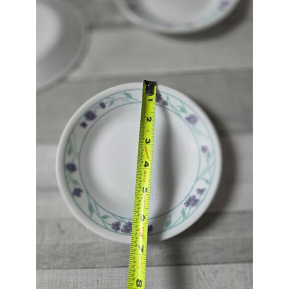 Corelle Simply Spring Set Of 3 Bread & Butter Plates 6.75" Diameter Made In USA - Picture 6 of 6